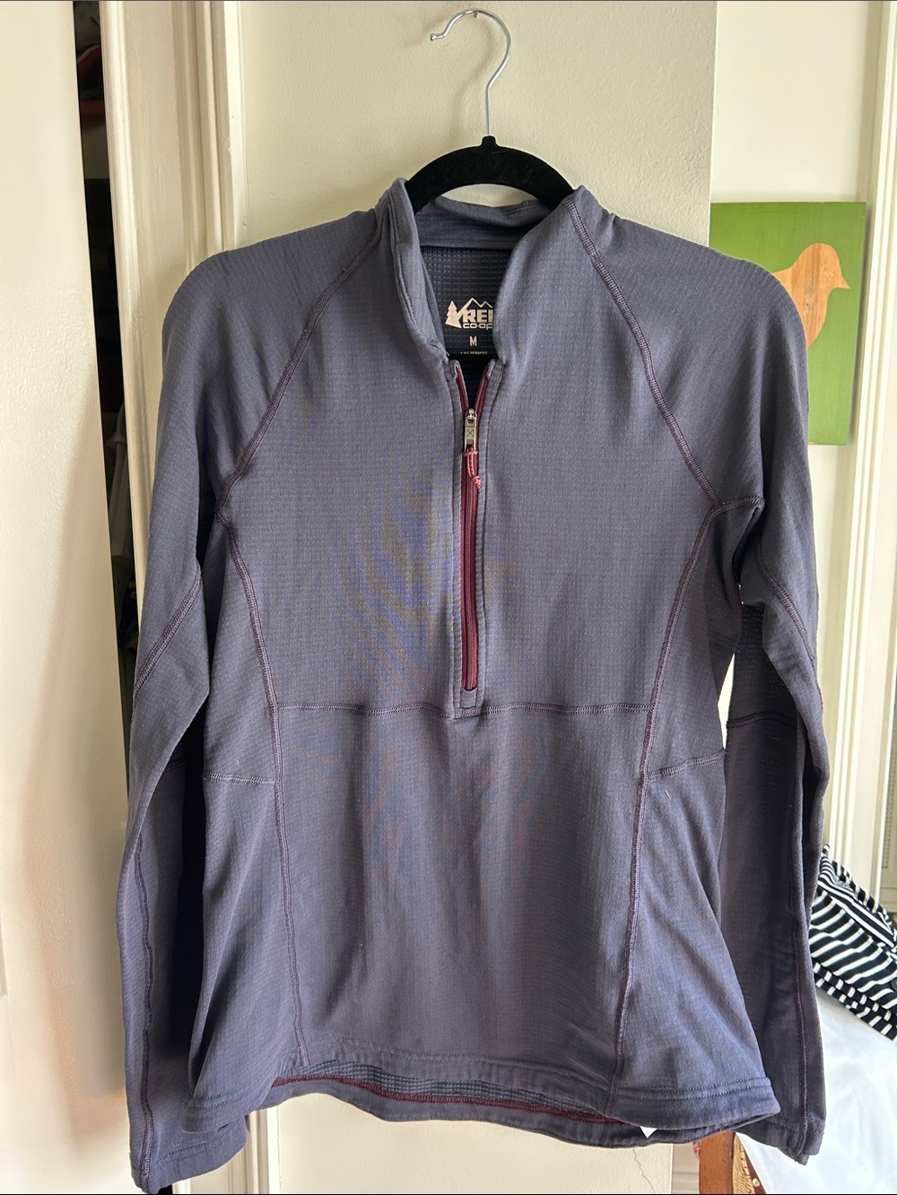 Half-Zip Thermal Pullover - Slate